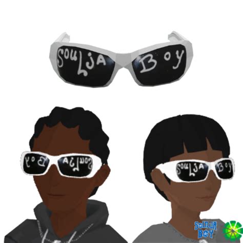 souja boy glasses|soulja boy glasses roblox.